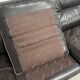 Black leather De Sede DS16 sofa, 1970s