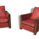 Paire de fauteuil année 40