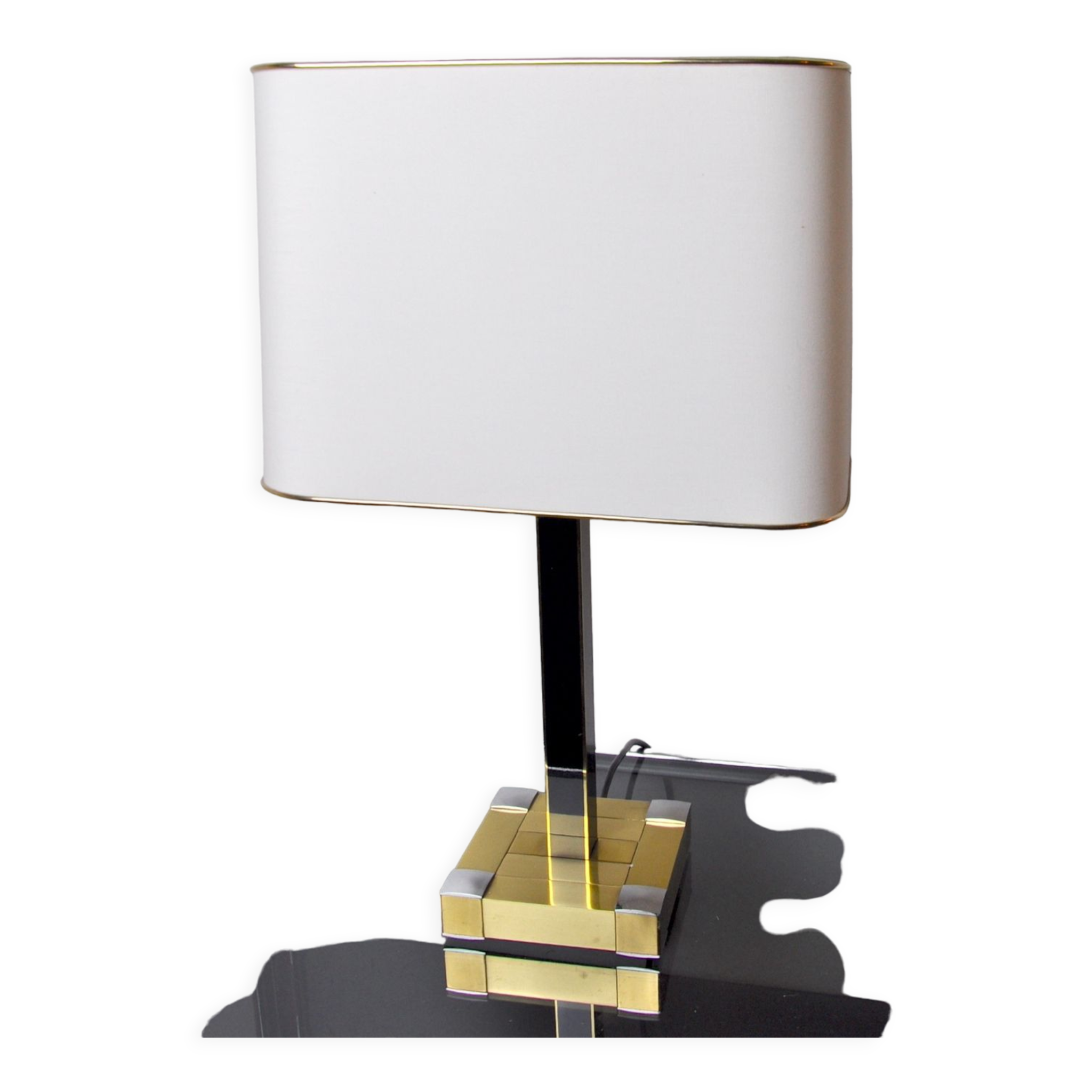Lampe de table regency par Bd Lumica, Italie, 1970