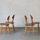 Set de 4 chaises de salle à manger par Martinsson & Axelsson pour Nässjö Stolfabrik, Suède, années 1960