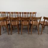 Baumann bistro chairs, set of 10