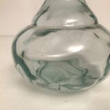 Glass art deco bottle