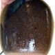 Large Vintage Lamp Base in Glazed Terracotta