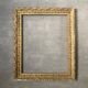 Old wooden frame and gilded stucco 50x60