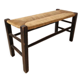 Mulched bench