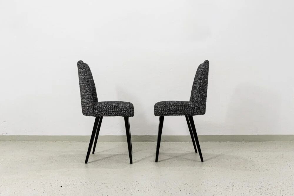 Vintage Dining Chairs, by SFM Poland, 1960’s, Set Of 6