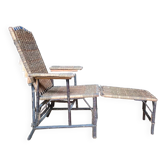 Rattan lounge chair from the 1900s