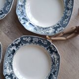 4 large Victoria Maestricht plates