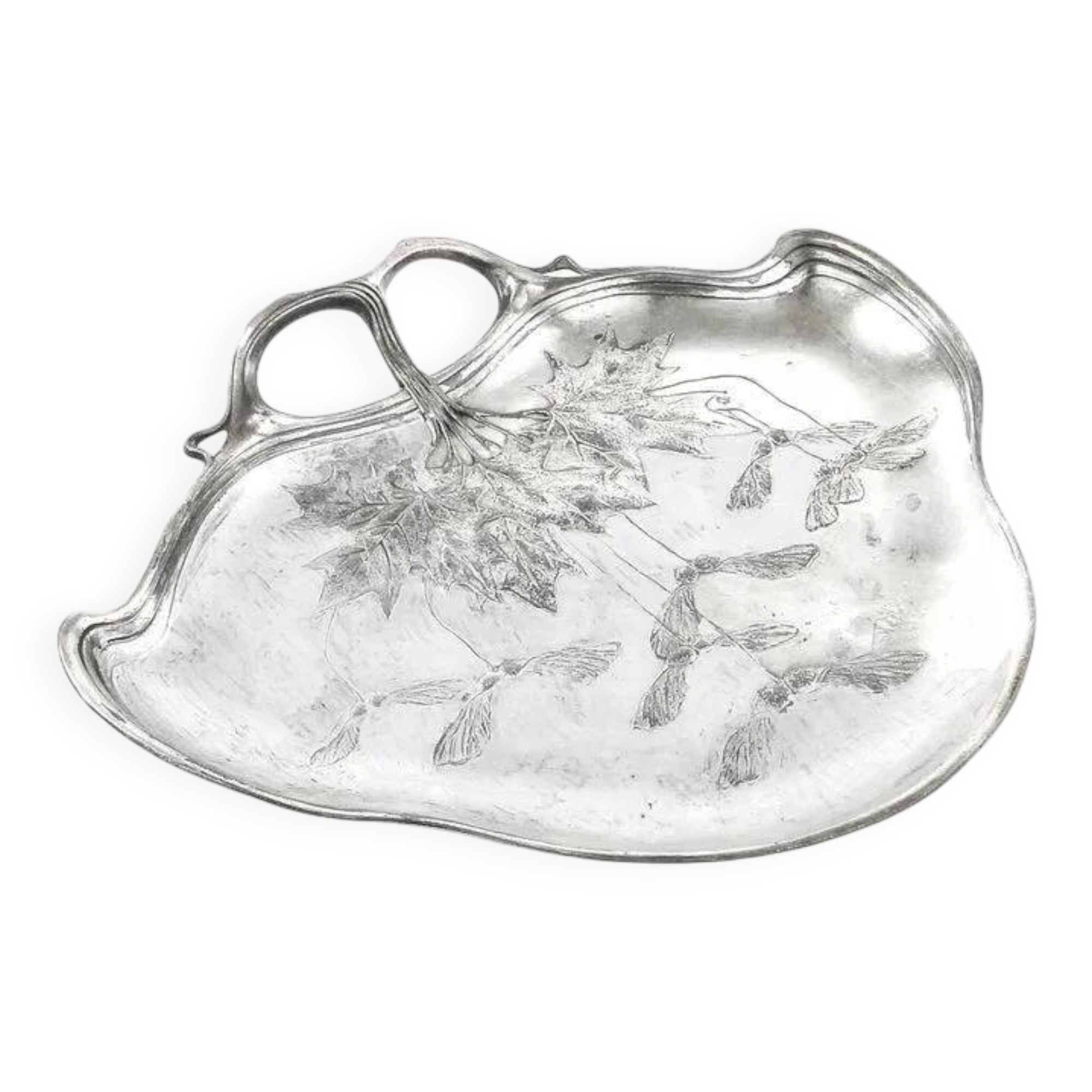 S4K Orivit platter in the Art Nouveau style