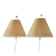 Model 203 Wall Lights by Henning Seidelin for Le Klint, Denmark, 1960s, Set