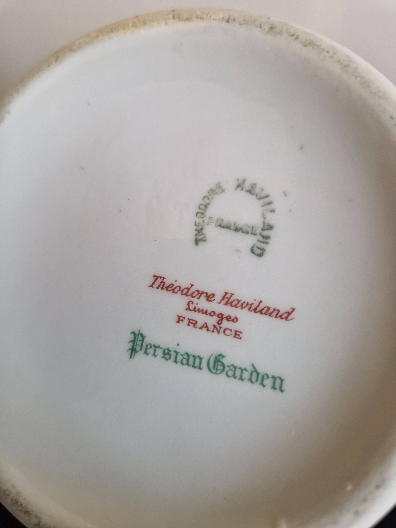 Théodore Haviland Limoges - 23-piece coffee service - Persian Garden decoration