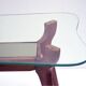 Wood and glass coffee table attributed to Ico Parisi, 1950s