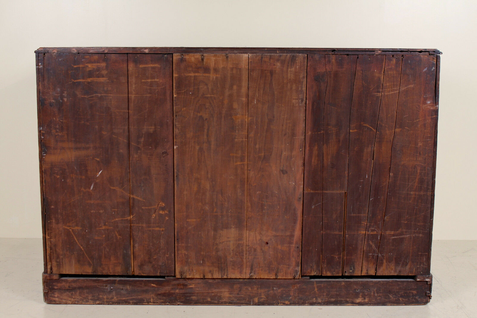 Bureau Victorian oak and leather