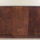 Bureau Victorian oak and leather