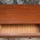 Pair of bedside tables feet spindles 70s