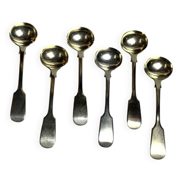 Cuillères à œufs à la coque des années 1890