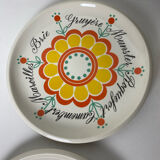 Villeroy & Boch plates from the 70s