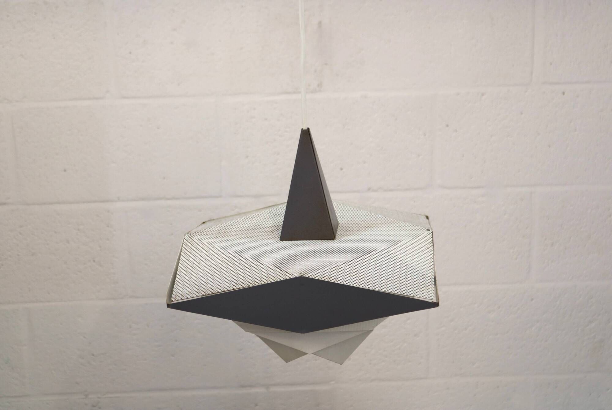 XL Mid-Century Modern Pendant Lamp: Preben Dahl Symfoni, Denmark 1960s