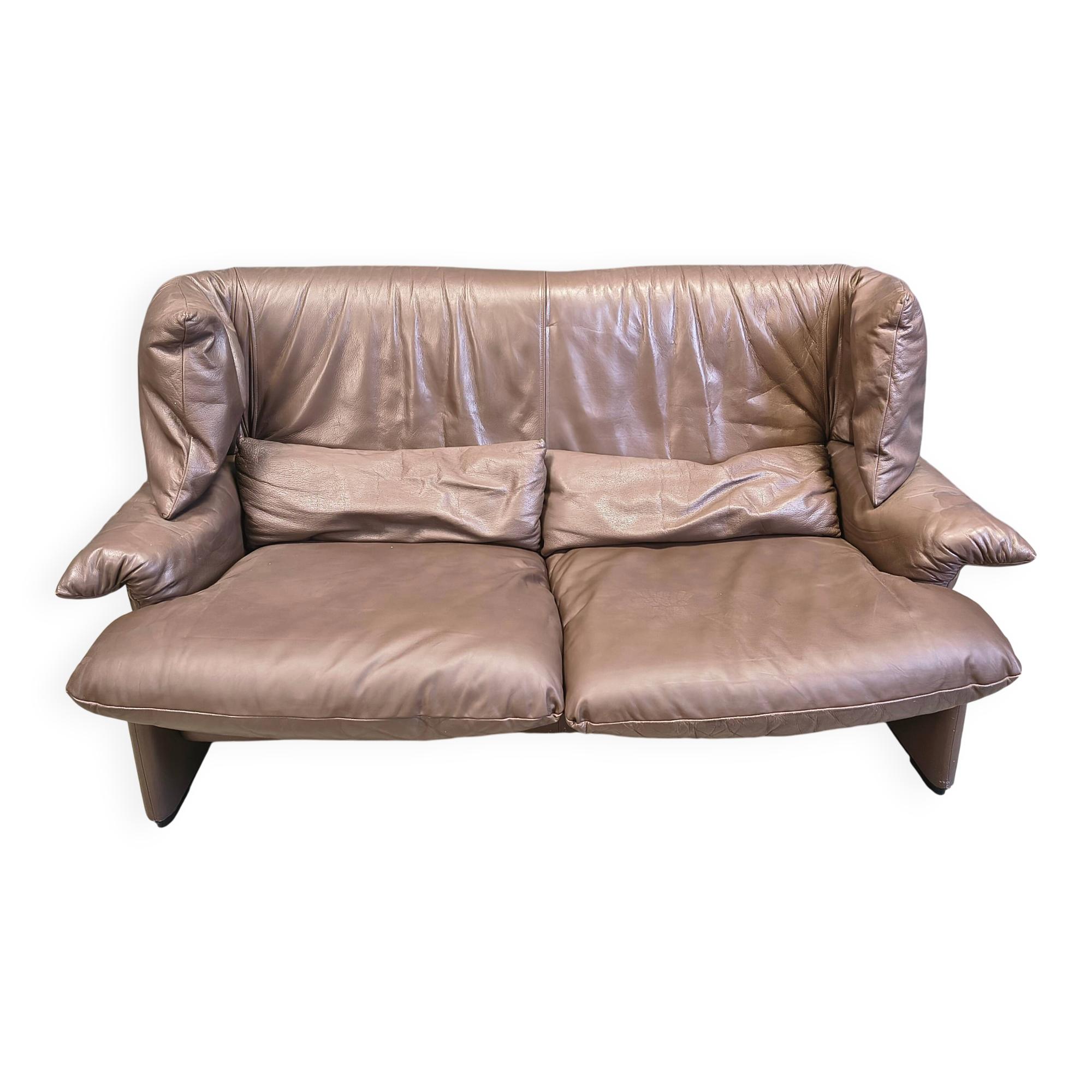 Canapé Porto Venere par Vico Magistretti pour Cassina, années 1970.