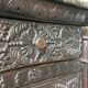 Commode XIXème pin noirci sculpté