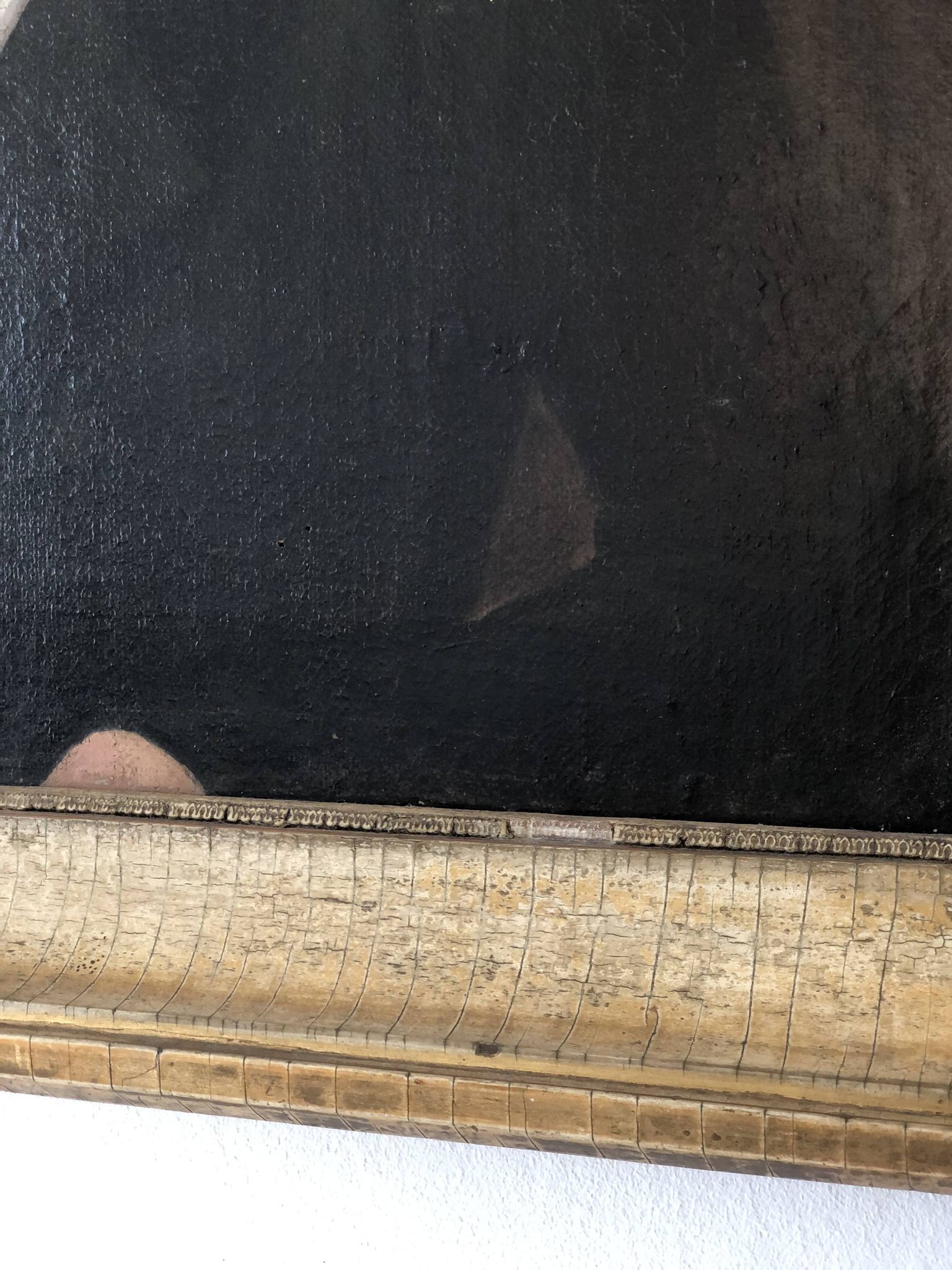 Antique Portrait Painting of a German Gentleman, 19th century