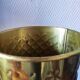 Vintage gold umbrella stand