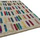 Tapis boho recyclé turc fait main 206 cm x 283 cm