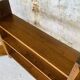 Set of 3 Vintage Modular Oak Bookcases
