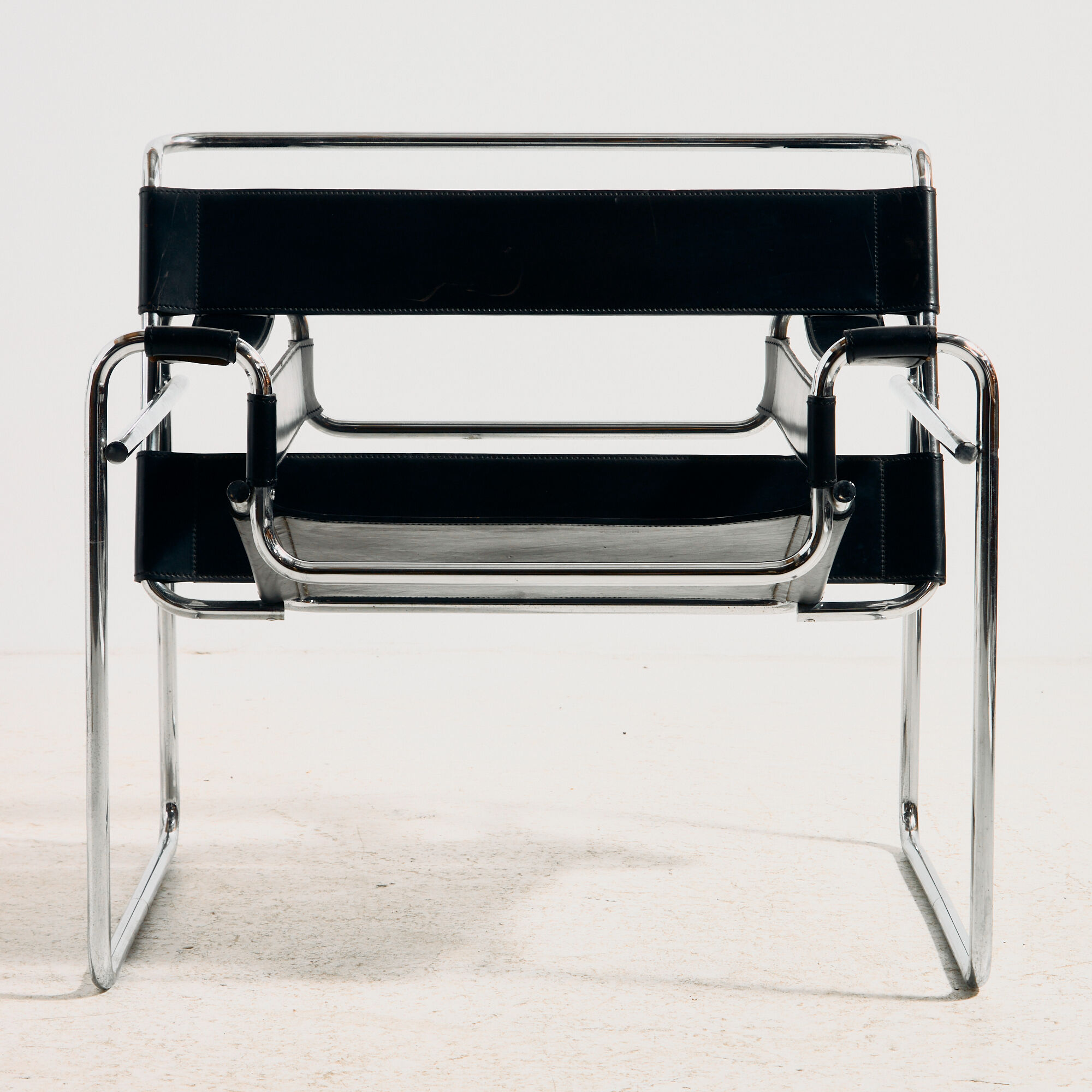 B3 Armchair / Wassily by Marcel Breuer for Gavina