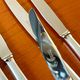 Christofle America 6 entremet, cheese, and dessert knives, 19.5 cm, superb