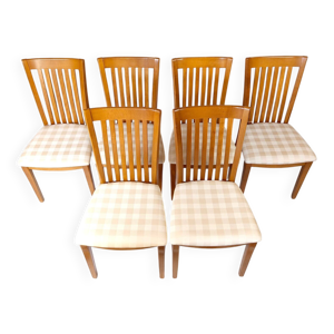 Suite de 6 chaises en