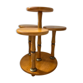 Porte-plante scandinave en bois des années 60