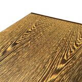 Vintage executive desk - large desk wenge 70s design