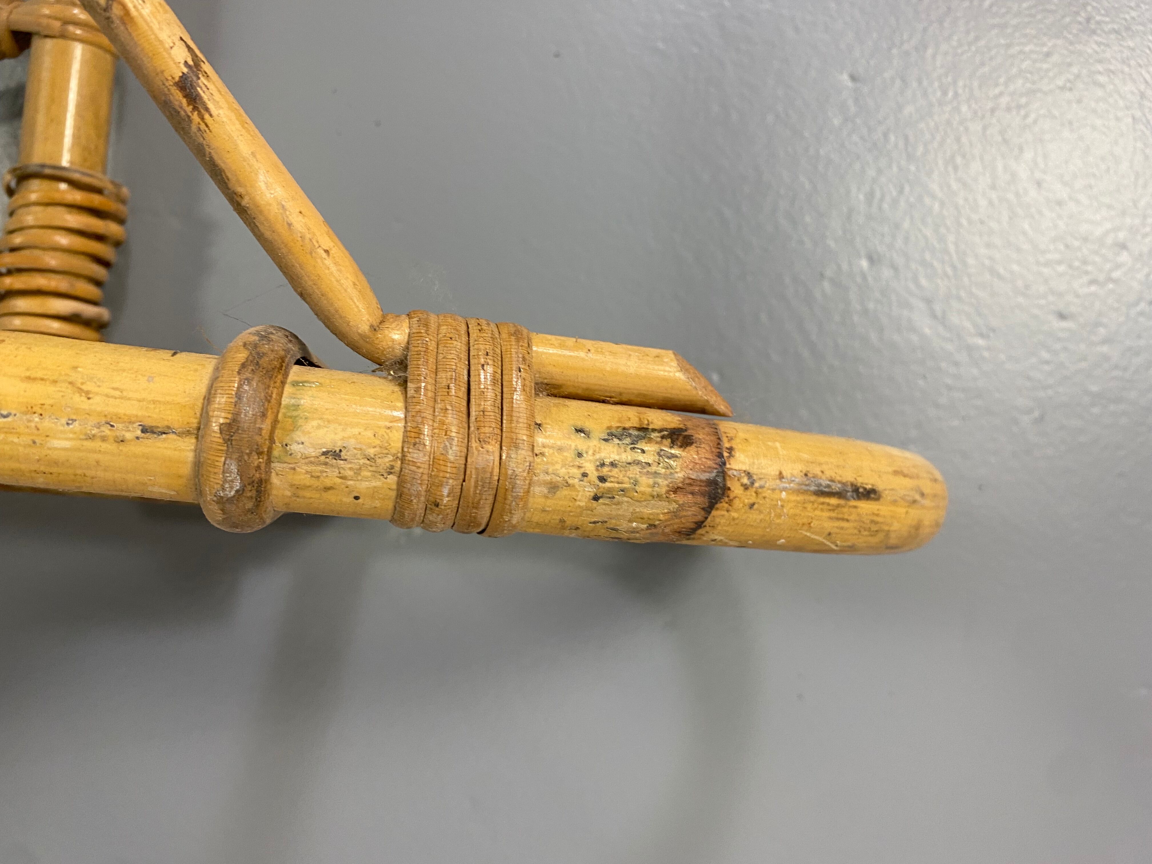 Rattan headboard and footboards