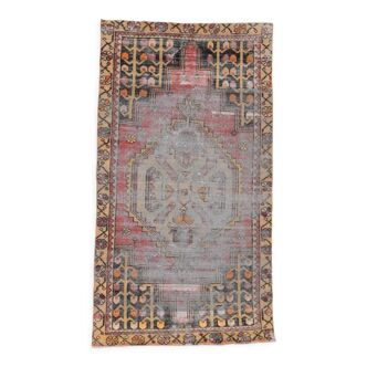 Tapis turc rouge oriental 100x179cm