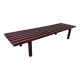 Mid-century modernist wooden wenge slat bench coffee table by Gijs Bakker for Castelijn, 1970s