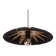 Natural Abaca Lighting 40 cm, Wicker Pendant Light, Light Fixture
