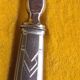 Art Deco silver metal serving cutlery