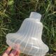 White striped glass pendant lampshade