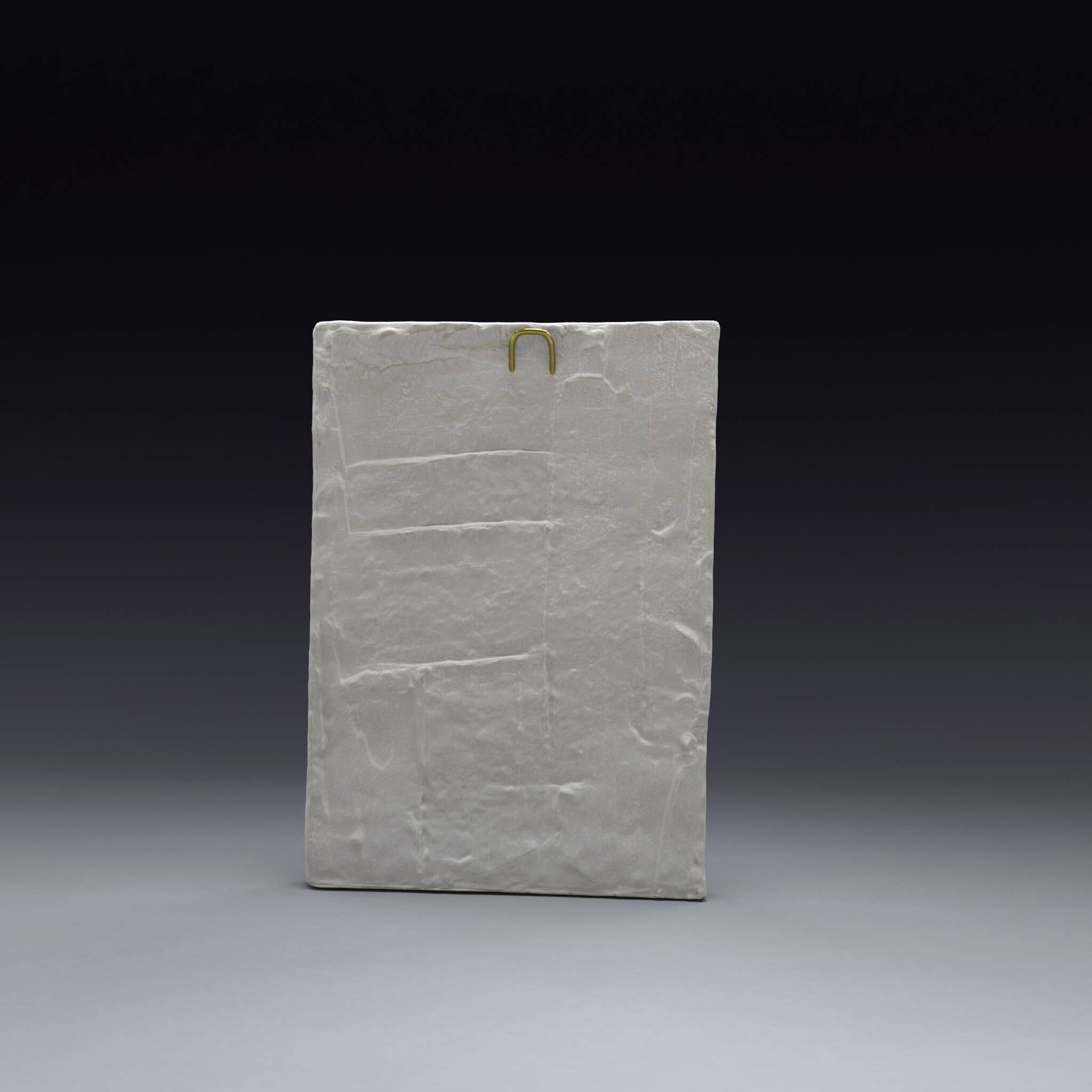 Plaster bas-relief of acanthus leaf – baroque style