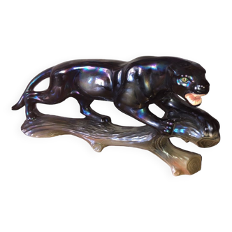 Vintage ceramic panther by Jema Holland