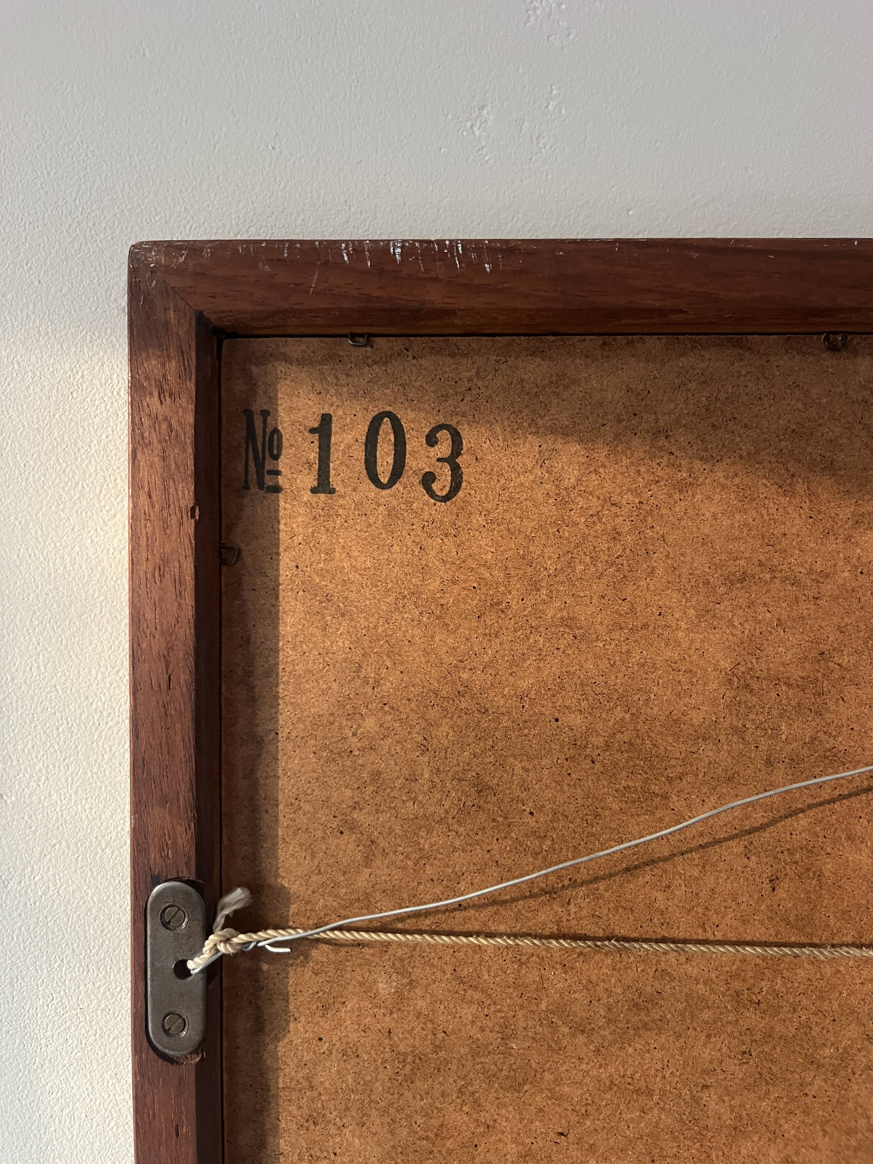 Aksel Kjersgaard model 103 mirror - Kai Kristiansen - Danish teak mirror