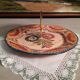 Silent display or servant Henriot Quimper model pink basket