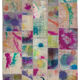 Handmade turkish overdyed 205 cm x 302 cm multicolor patchwork carpet