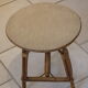 Side table vintage rattan