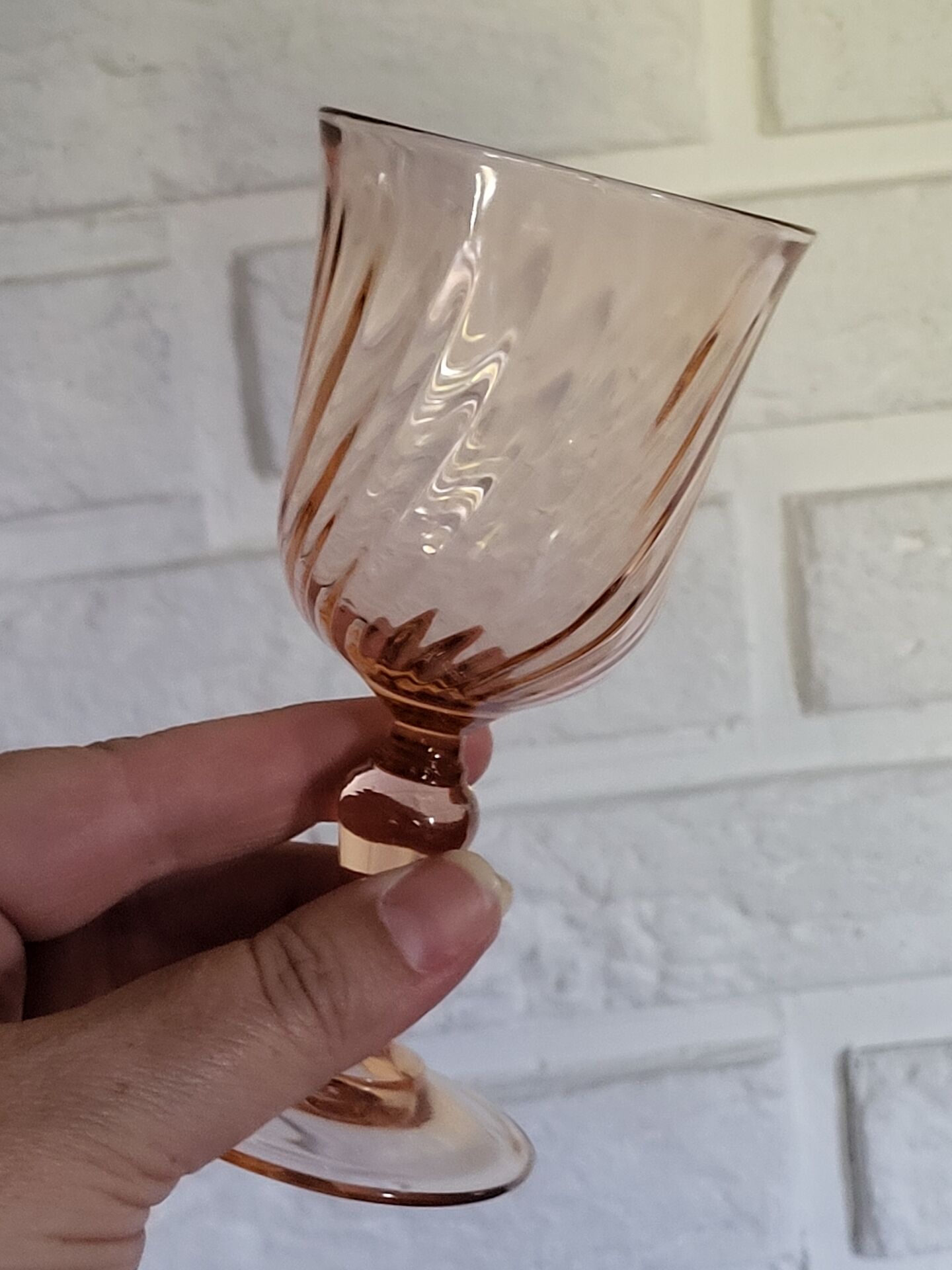 Verres vintage white