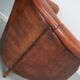 Vintage Dutch cognac leather club chair, 1970s, set of 2