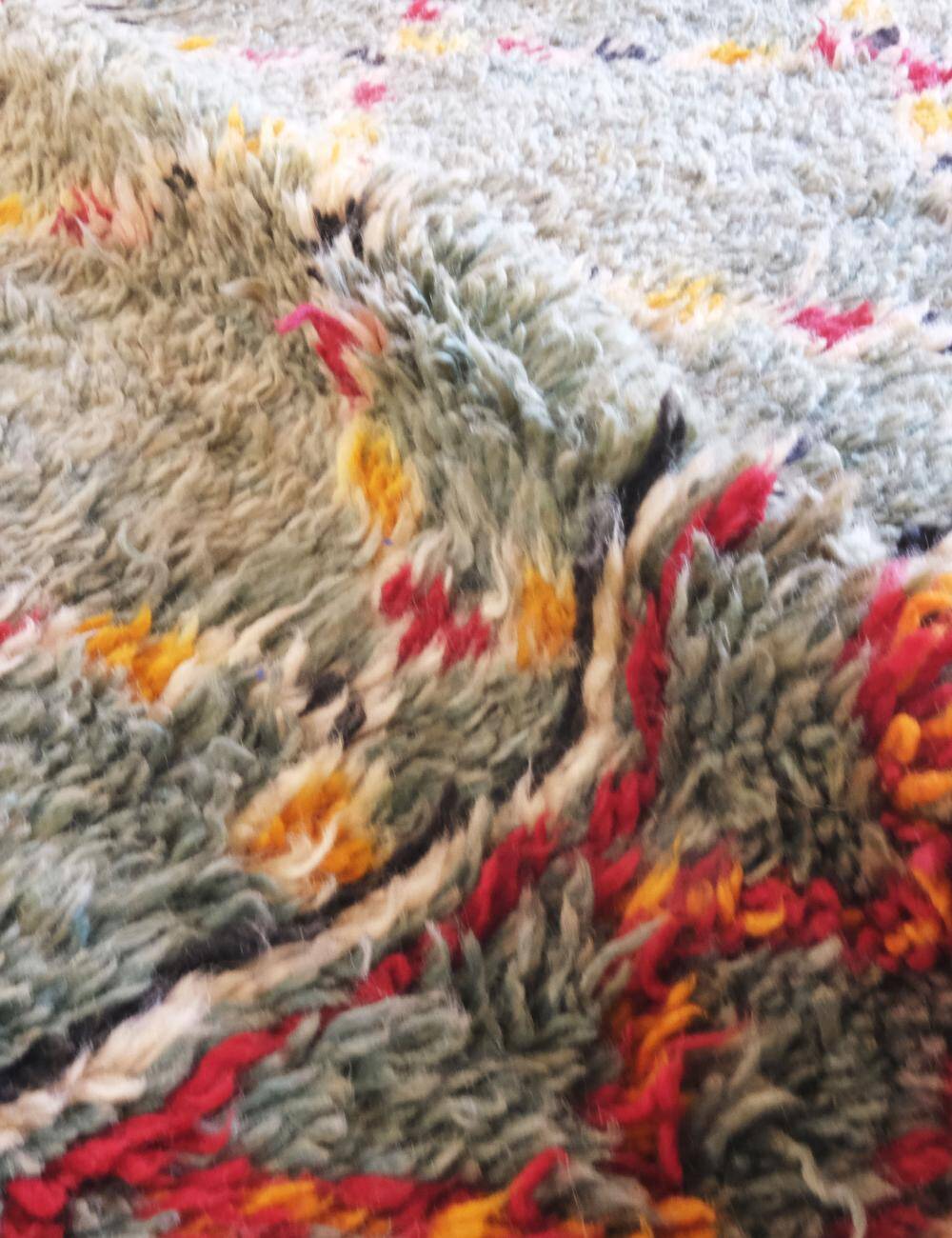 Vintage Green Rug - 323 x 177 cm
