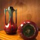 Pair of Art Nouveau ceramic vases