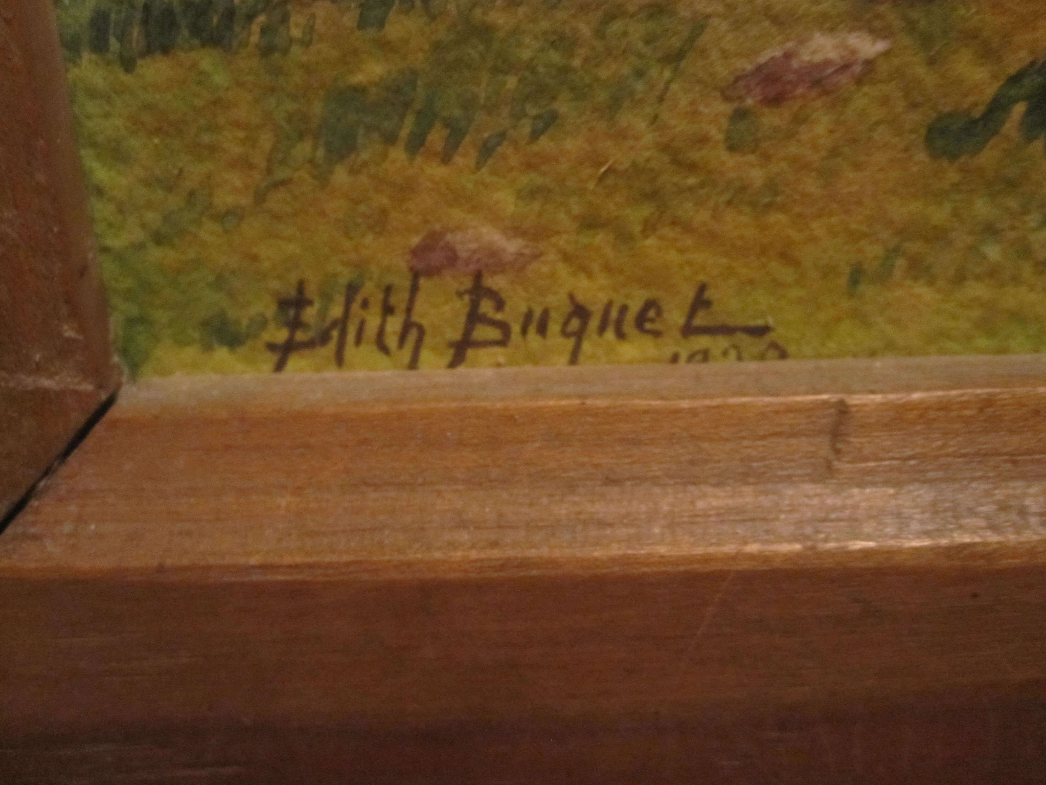 Edith Brady 1928 painting